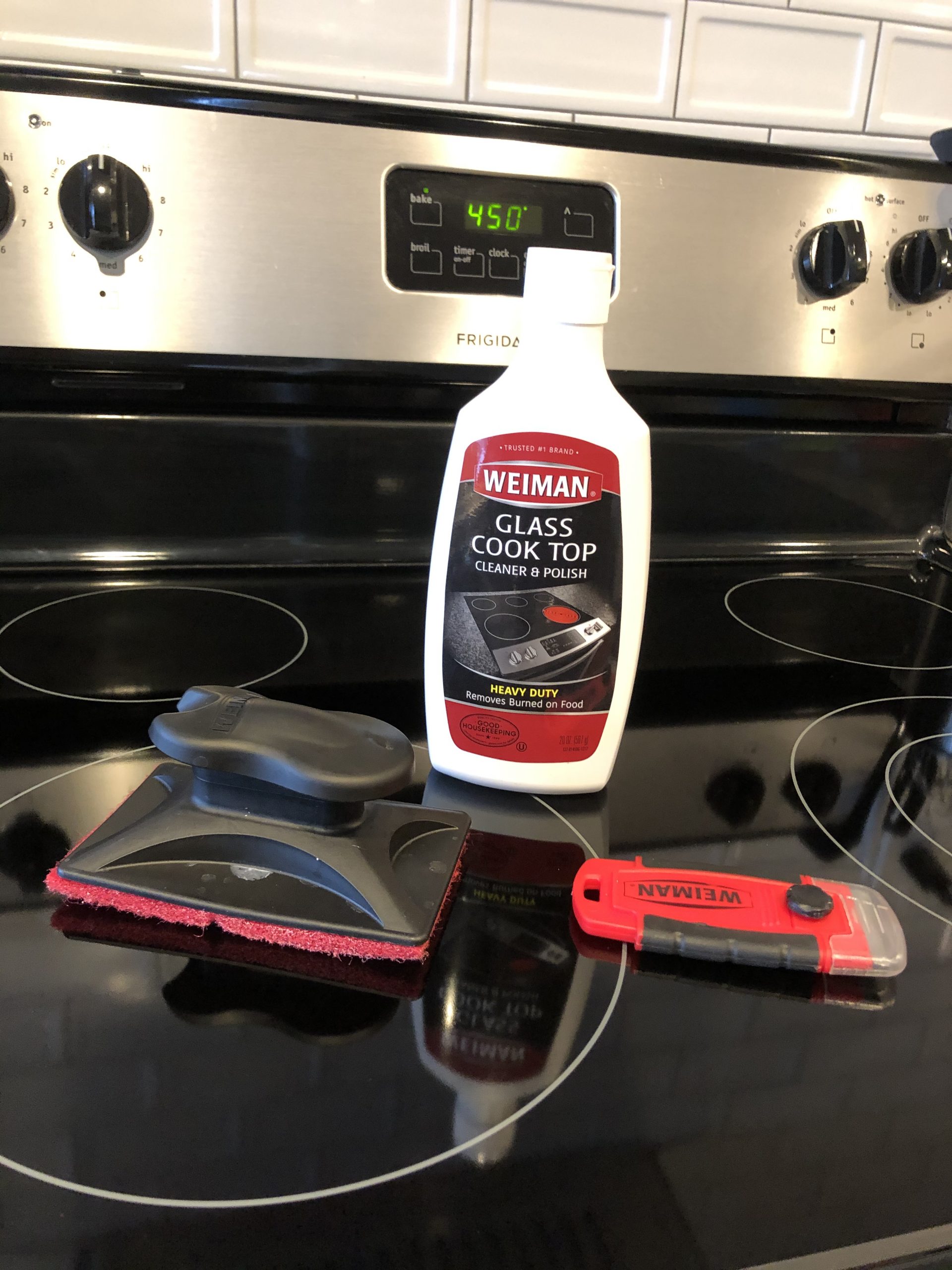  Weiman Cooktop and Stove Top Cleaner Kit - Glass Cook